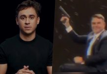 Nikolas divulga vídeo com Flávio “bebendo” e “atirando”