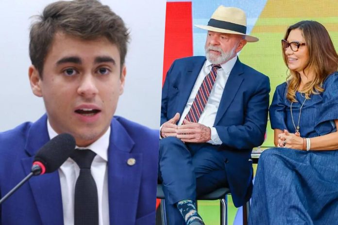 Nikolas Ferreira, Lula e Janja Nikolas Ferreira, Lula e Janja