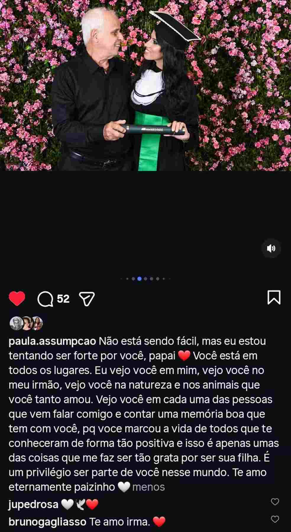 Paula Assumpção e Paulo César Marques