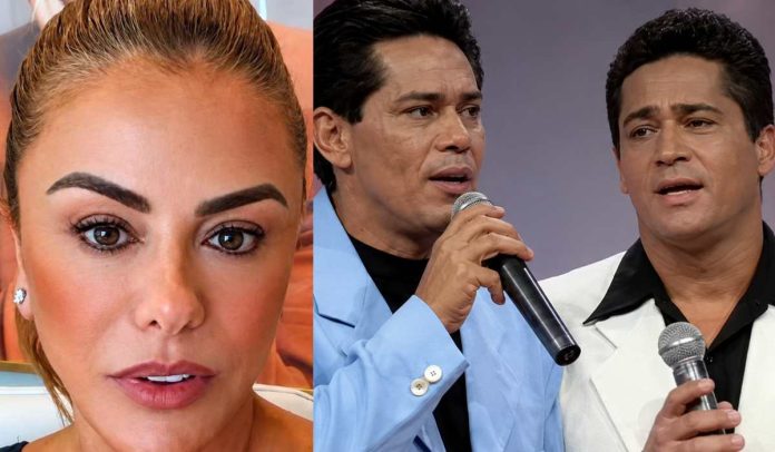 Poliana Rocha, Leandro e Leonardo