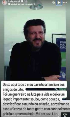 Post do Luciano Huck (2) Post do Luciano Huck (Reprodução: Instagram)