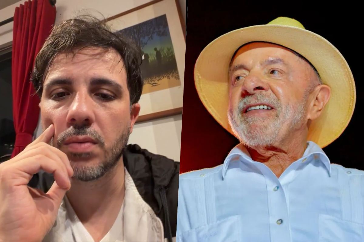 Renan Santos e Lula Renan Santos e Lula