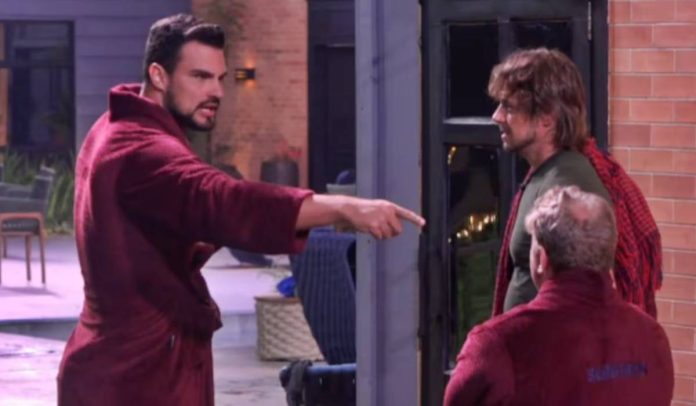 Renê, Daniel e Serginho em A Fazenda 18