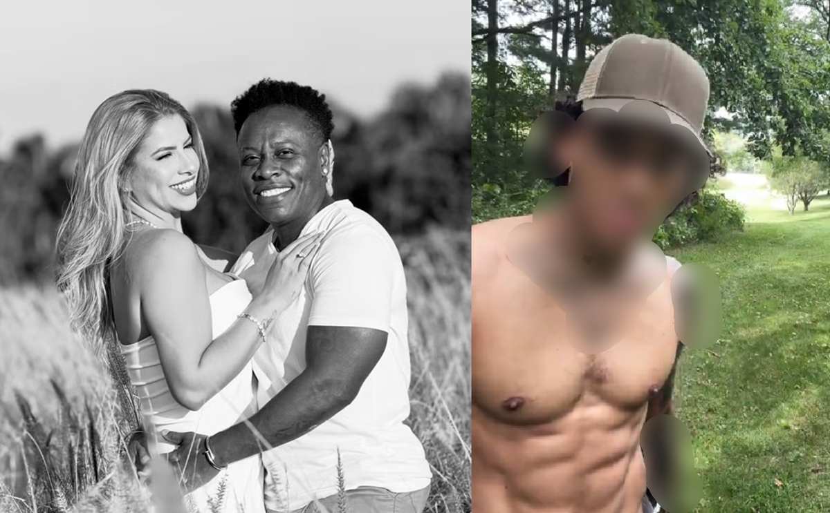 Neném, Thais e rapaz Neném, Thais e rapaz (Foto: Reprodução/ Instagram @nenemcantora_)