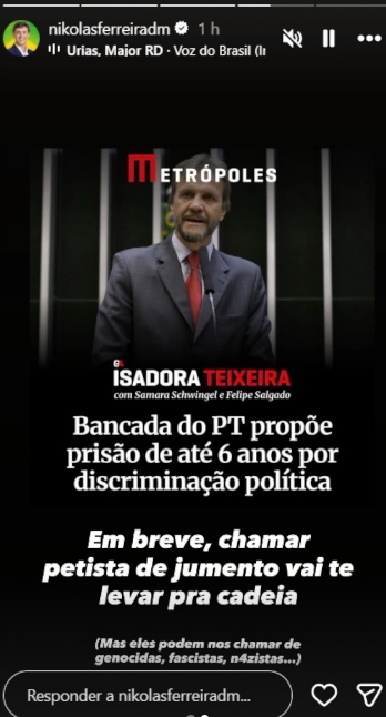 Stories Nikolas Ferreira Stories Nikolas Ferreira