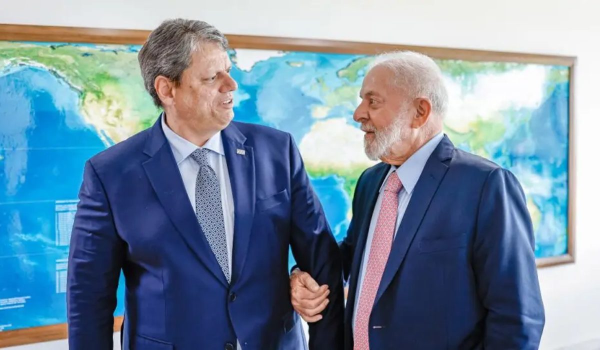 Tarcísio de Freitas e Lula Tarcísio de Freitas e Lula