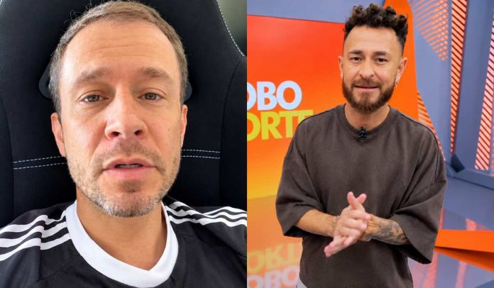 Tiago Leifert e Fred Bruno Tiago Leifert e Fred Bruno (Reprodução: Instagram/TV Globo)