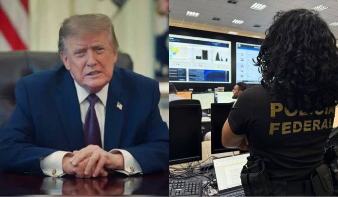 Trump e Polícia Federal