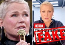 Xuxa denuncia fake news sobre governo Lula envolvendo seu nome