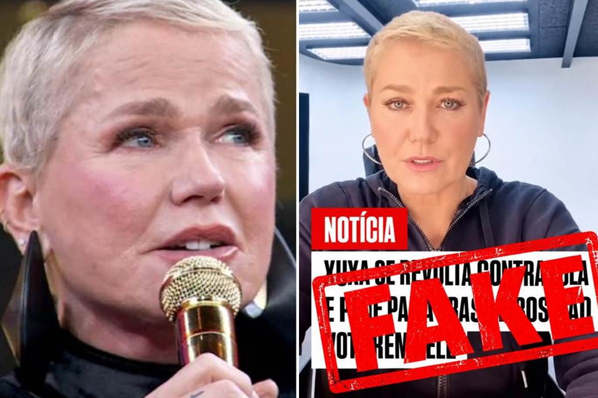 Xuxa fake news - Instagram