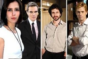 Pretendentes da personagem de Marjorie Estiano opinam com quem a mocinha deveria ficar