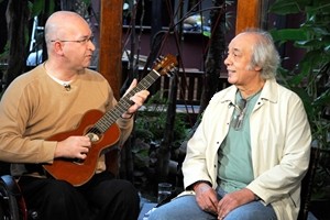 Herbert Vianna e Erasmo Carlos juntos em programa do Canal Brasil