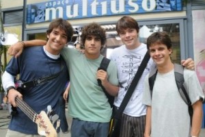 Malhação: Alex, Bruno, Diego e Caio formam novo grupo musical