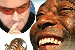 Pelé quer fazer dueto com Bono Vox do U2