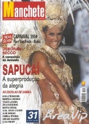 Deborah Secco na capa da Revista Manchete