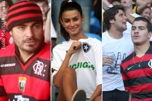 Vips vão ao estádio para conferir a grande final do campeonato carioca