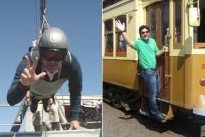 Edu Guedes posta fotos em seu blog de sua viagem a Portugal