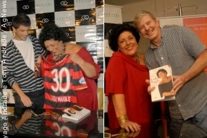 Leda Nagle lança livro no Rio de Janeiro