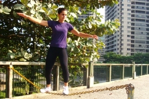 Paula Barbosa, a Edith de ‘Paraíso’, mantém a forma com atividade radical