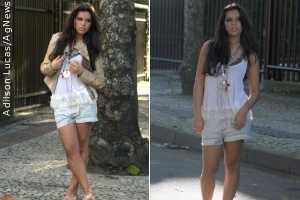 Mariana Rios é clicada em ensaio fotográfico nas ruas no Rio de Janeiro