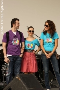 Sandy e Lucas Lima marcam presença em  festival de cinema brasileiro em Nova York