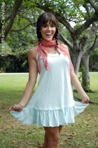 Fernanda Pontes, da TV Globinho, comanda Talk show no Rio