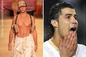 Jesus Luz e Cristiano Ronaldo estão na lista dos "Melhores Peitorais de 2009" da revista People