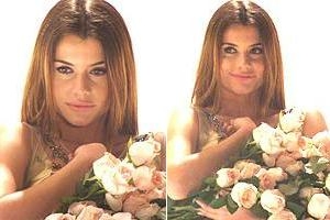 Viver a Vida: Luciana posa para as câmeras de Ingrid