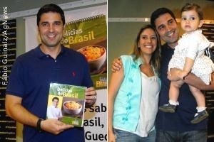Com presença da filha, Edu Guedes lança livro em São Paulo