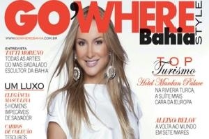 Claudia Leitte é capa da Go Where Bahia