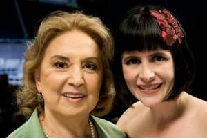Irritando Fernanda Young recebe a atriz Eva Wilma