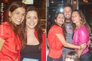 Nívea Stelmann reúne amigos em churrascaria para comemorar aniversário