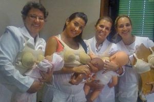 Scheila Carvalho faz curso para gestantes, em Salvador