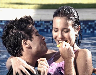 Bruno Gagliasso e Juliana Knust contracenam em comercial