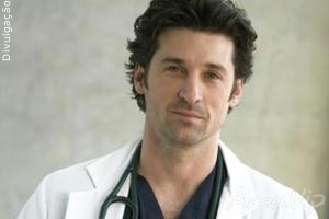 Hebe recebe Patrick Dempsey, o astro de Grey´s Anatomy