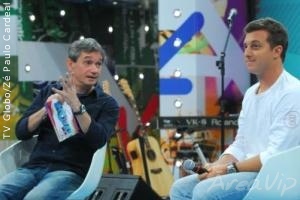 Serginho Groisman recebe Luciano Huck no “Altas Horas”