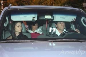 Cantor Daniel chega para seu casamento no interior de São Paulo