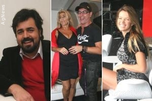 Ex-BBBs participam de evento no Rio