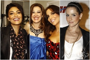 Ivete Sangalo faz show com plateia recheada de famosos