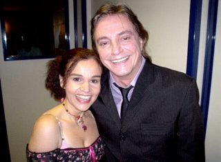 Ao lado de Cláudia Rodrigues, Fábio Jr. grava ‘A Diarista’, na Globo