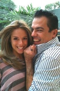 Ex-BBB Fernanda Cardoso muda visual com Marco Antonio Di Biaggi