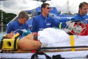 Passione: Gerson sofre acidente