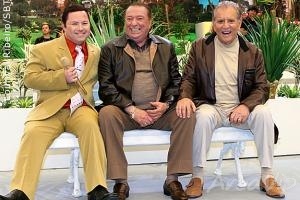 Raul Gil encontra Raul Gel no “A Praça é Nossa”