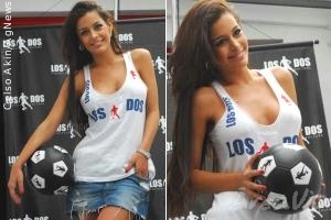 Larissa Riquelme é assaltada no Rio