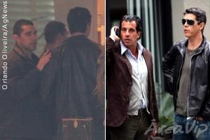 Márcio Garcia almoça com Álvaro Garnero e Marcus Buaiz