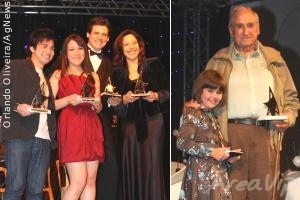 Artistas participam de premiação em Sampa