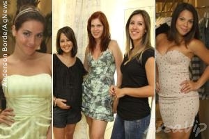 Famosas prestigiam inauguração de loja no Rio