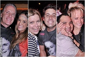 Famosos se divertem em show de Ivete Sangalo em Nova York