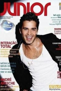 André Arteche posa para revista GLS