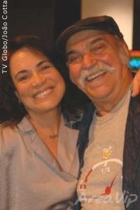 Em Araguaia, Lima Duarte viverá paixão por Regina Duarte